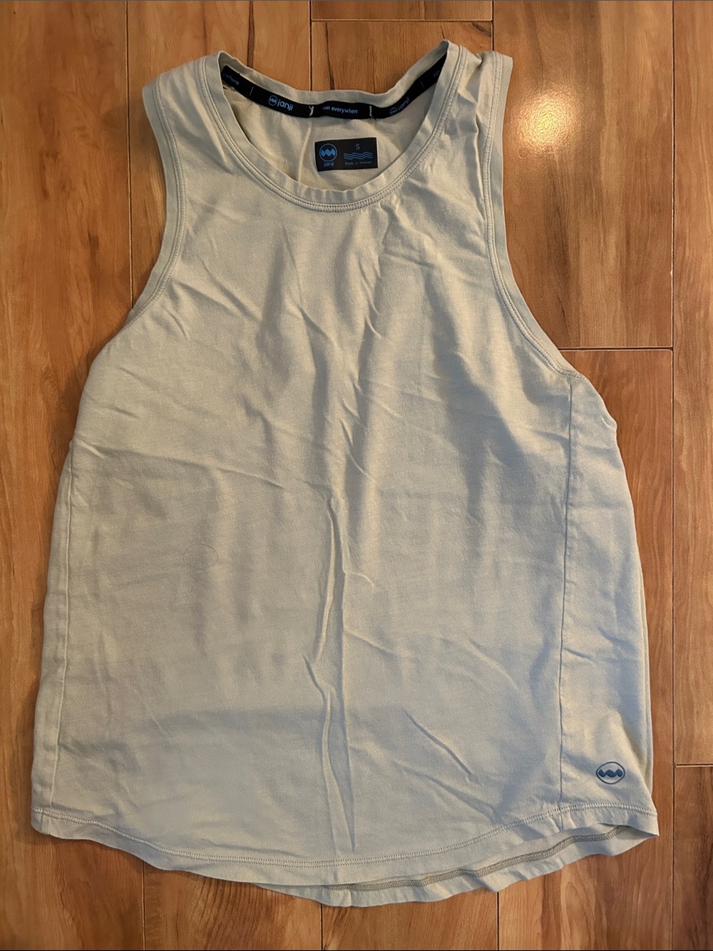 Janji supima cotton soft racerback running tank - size small